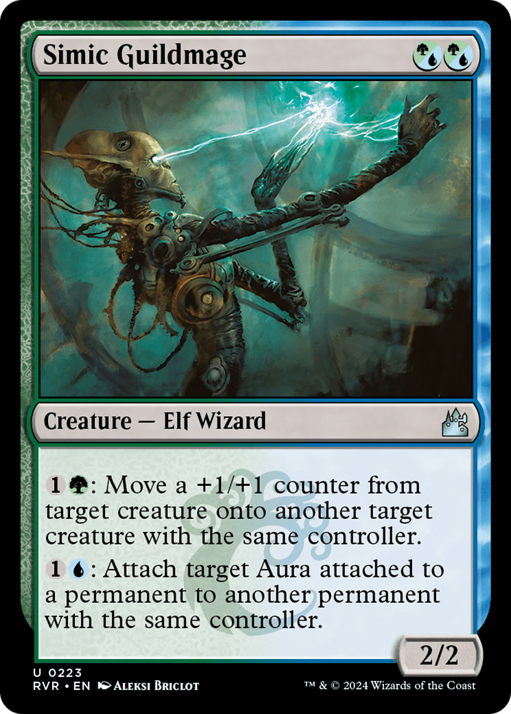 Simic Guildmage (223) - Ravnica Remastered