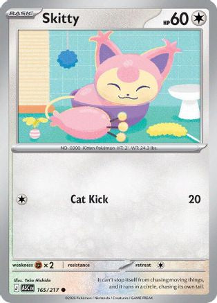 Skitty (165) Reverse Holofoil - Ascended Heroes