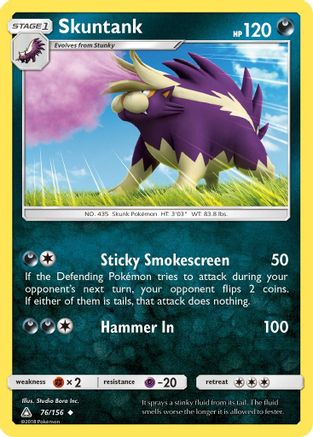 Skuntank (76) Reverse Holofoil - Ultra Prism