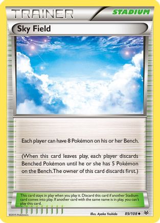 Sky Field (89) Reverse Holofoil - Roaring Skies