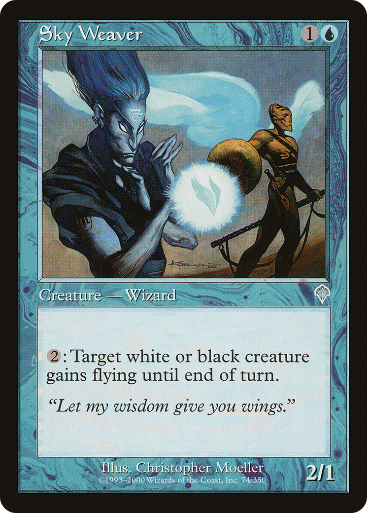 Sky Weaver (074) Foil - Invasion