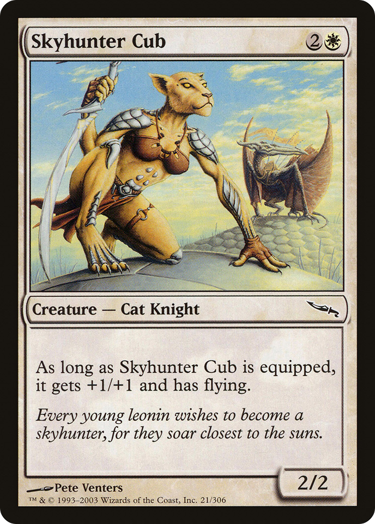 Skyhunter Cub (021) Foil - Mirrodin