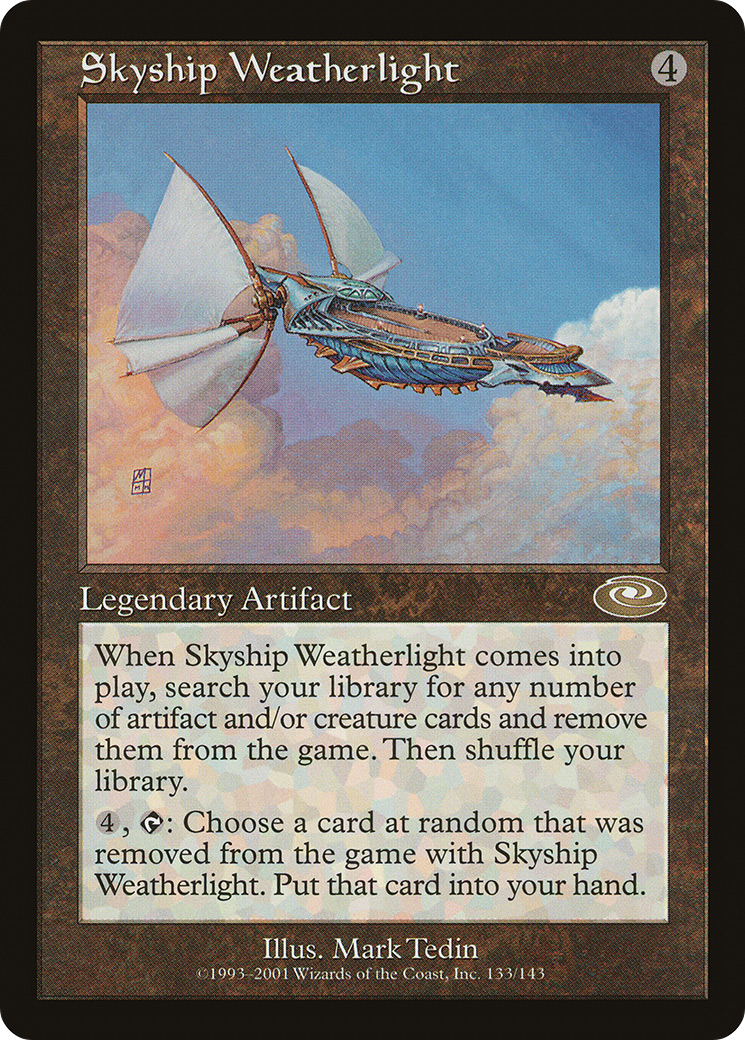 Skyship Weatherlight (133) - Planeshift