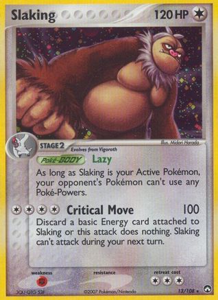 Slaking (13) Reverse Holofoil - Power Keepers