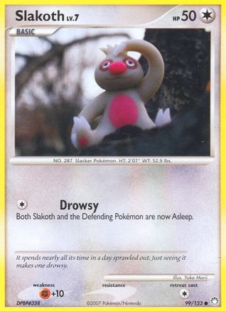 Slakoth (99) Reverse Holofoil - Mysterious Treasures