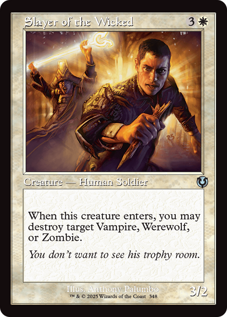 Slayer of the Wicked (Retro) (348) Foil - Innistrad Remastered