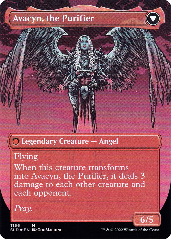 Archangel Avacyn // Avacyn, the Purifier (1156) Foil - Secret Lair Drop