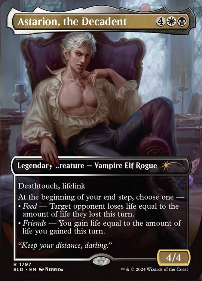 Astarion, the Decadent (1797) Foil - Secret Lair Drop Series