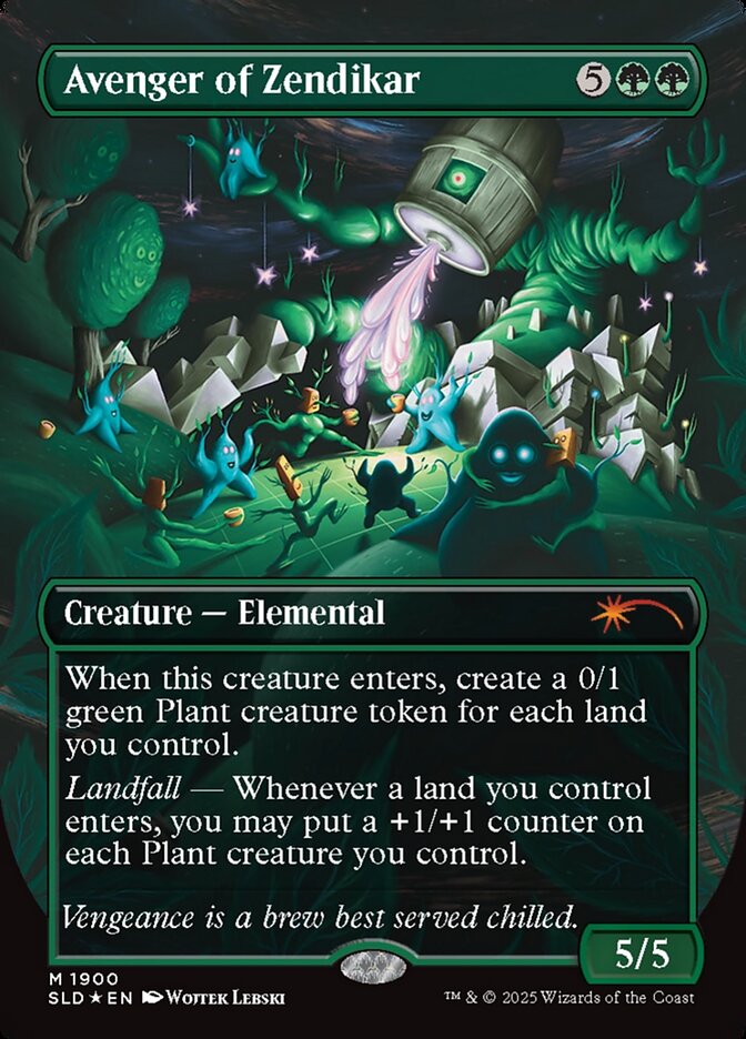 Avenger of Zendikar (1900) Foil - Secret Lair Drop