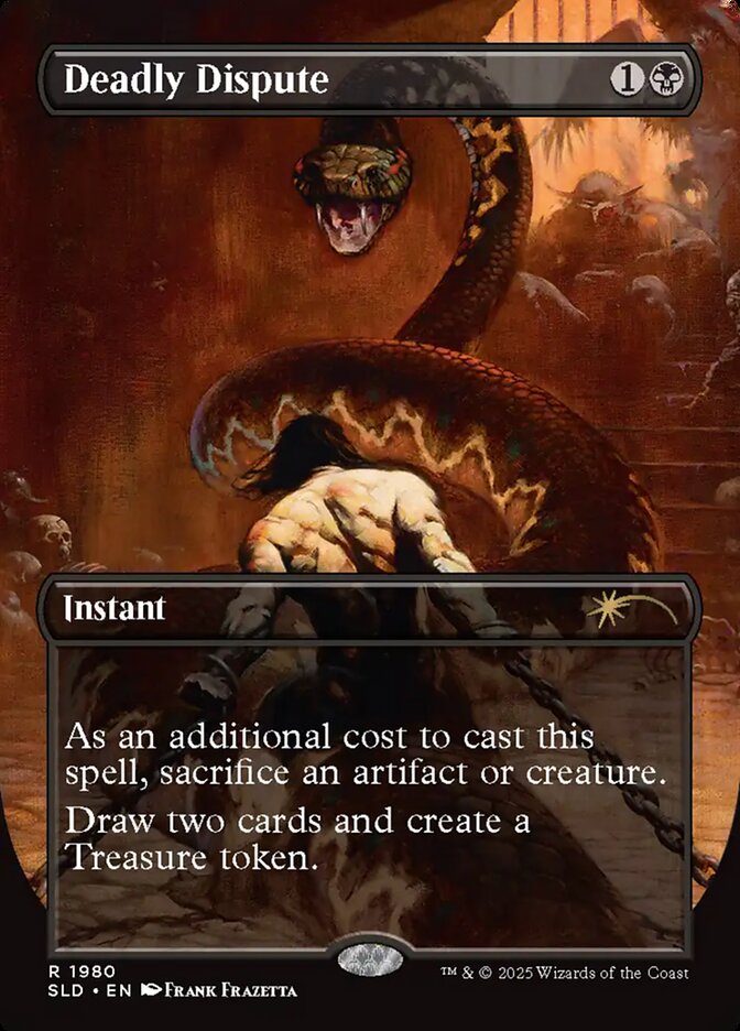 Deadly Dispute (1980) Foil - Secret Lair Drop Series