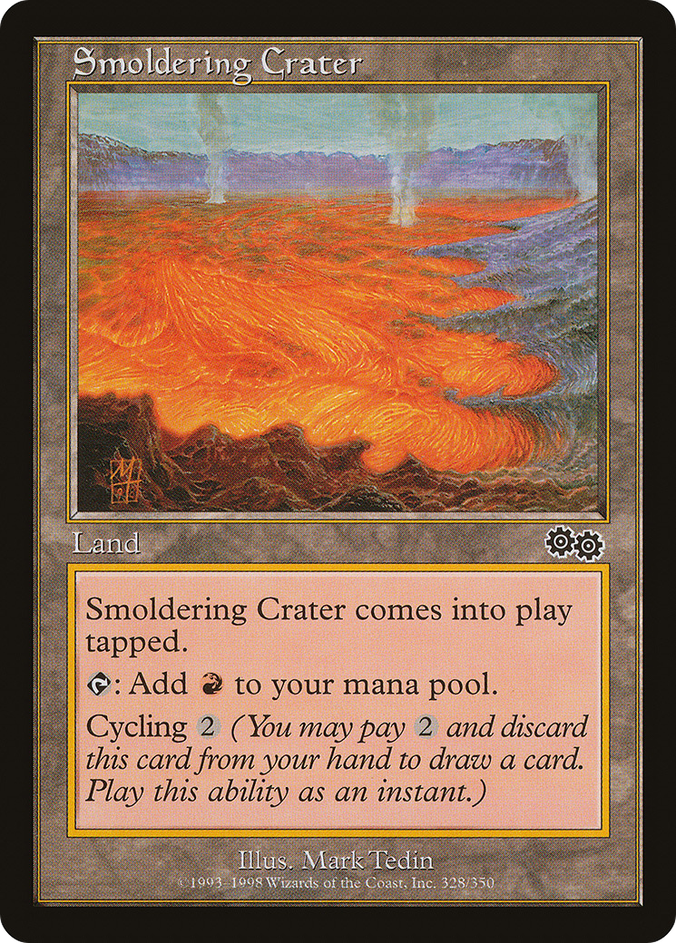 Smoldering Crater (328) - Urza's Saga