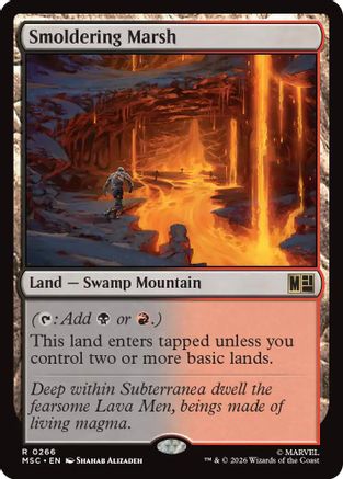 Smoldering Marsh (266) - Commander: Marvel Super Heroes