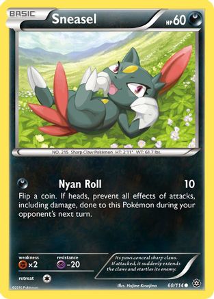 Sneasel (60) Reverse Holofoil - Steam Siege