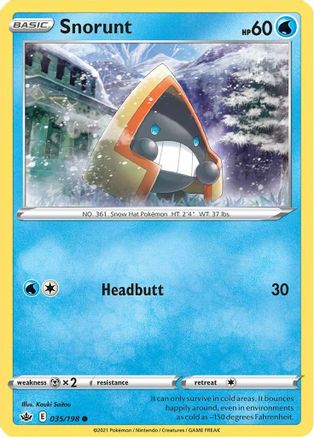 Snorunt (35) - Chilling Reign