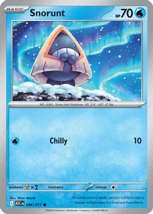 Snorunt (46) Reverse Holofoil - Ascended Heroes