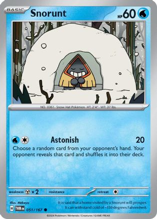 Snorunt (51) Reverse Holofoil - Twilight Masquerade