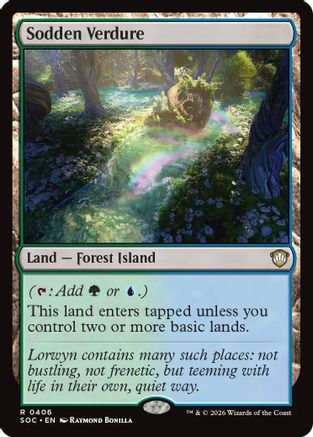 Sodden Verdure (406) - Commander: Secrets of Strixhaven
