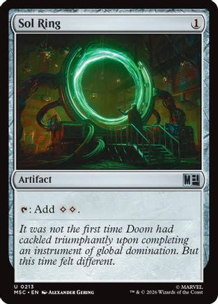 Sol Ring (213) - Commander: Marvel Super Heroes