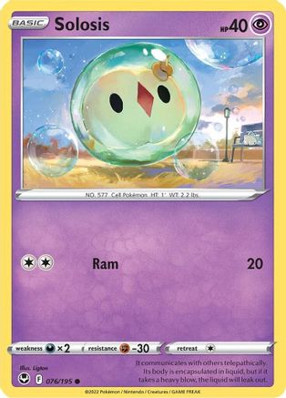 Solosis (76) - Silver Tempest
