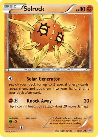 Solrock (83) - Primal Clash