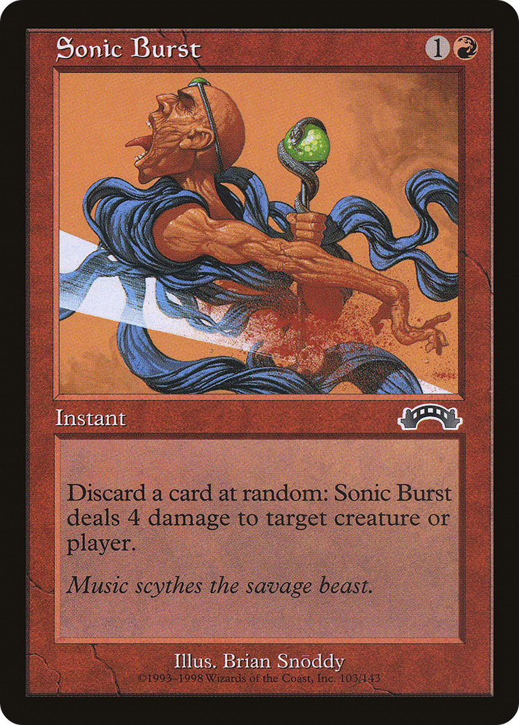 Sonic Burst (103) - Exodus