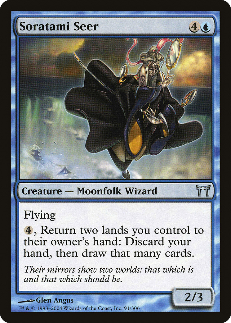 Soratami Seer (091) - Champions of Kamigawa