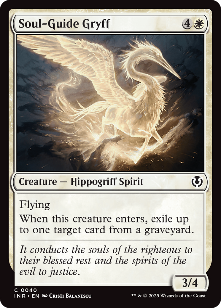 Soul-Guide Gryff (040) - Innistrad Remastered