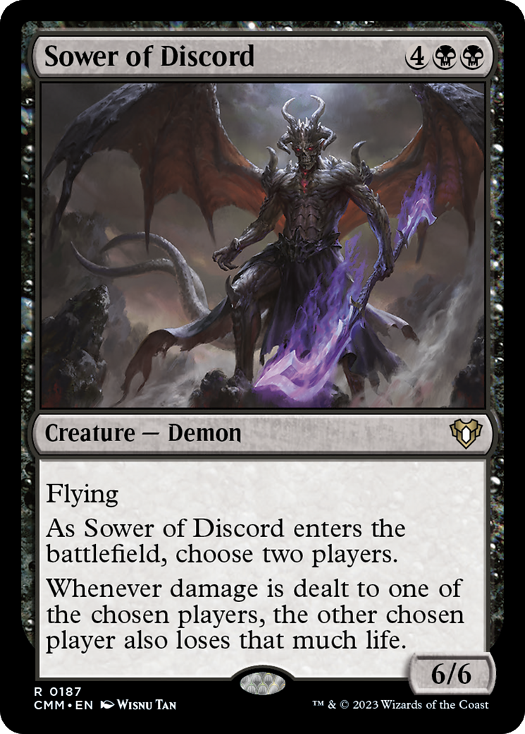 Sower of Discord (187) Foil - Commander Masters