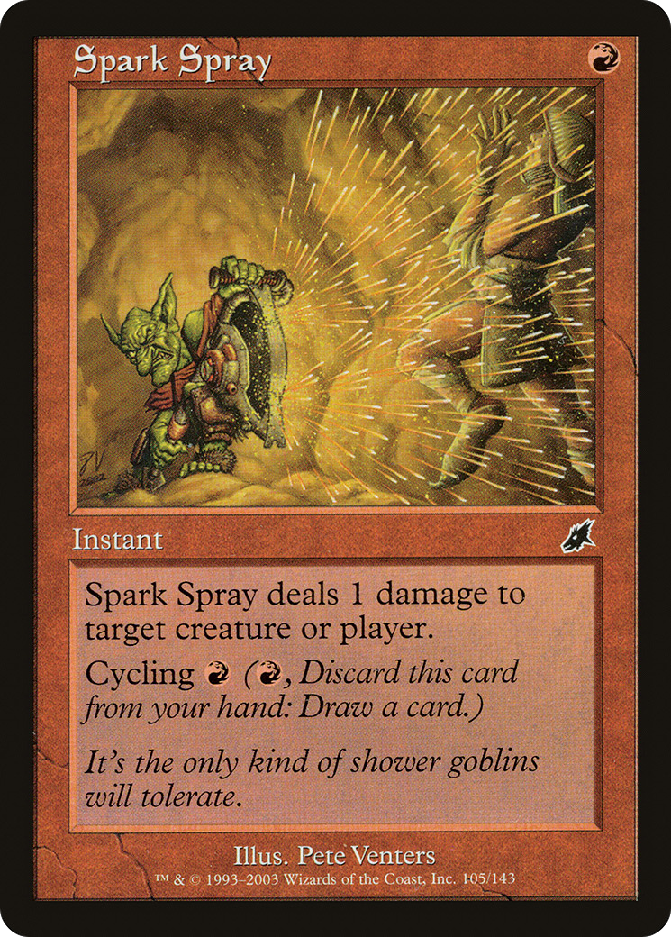 Spark Spray (105) Foil - Scourge