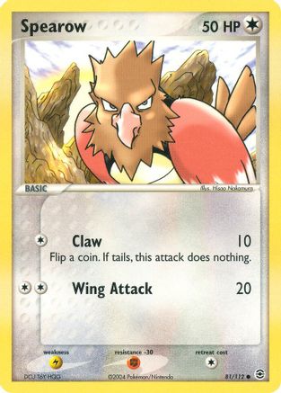 Spearow (81) - FireRed & LeafGreen