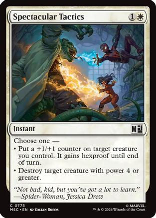Spectacular Tactics (775) - Commander: Marvel Super Heroes
