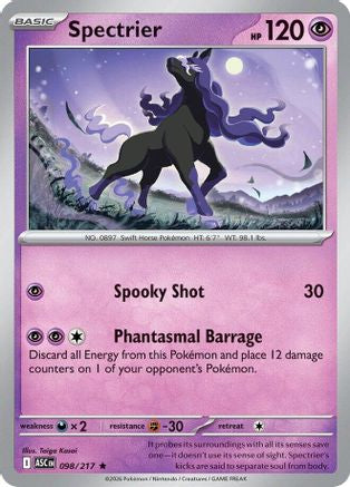 Spectrier (98) Reverse Holofoil - Ascended Heroes