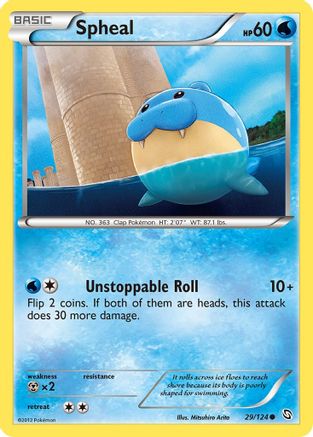 Spheal (29) Reverse Holofoil - Dragons Exalted