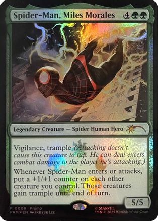 Spider-Man, Miles Morales (008) Foil - Media Promos
