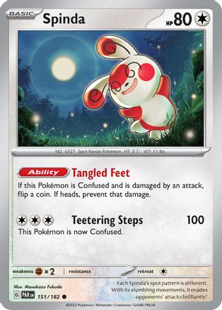 Spinda (151) - Paradox Rift