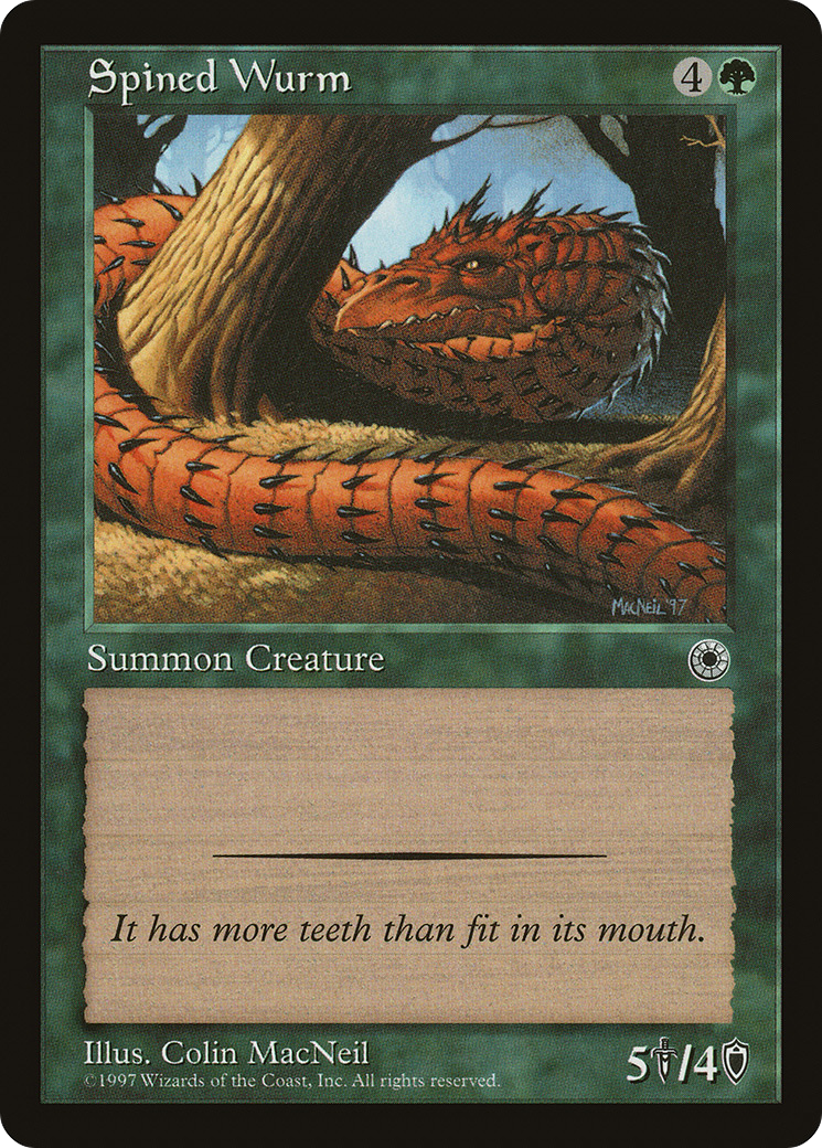 Spined Wurm - Portal