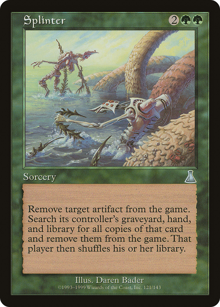 Splinter (121) Foil - Urza's Destiny