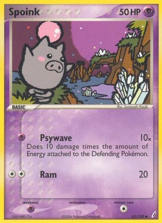 Spoink (62) - Crystal Guardians