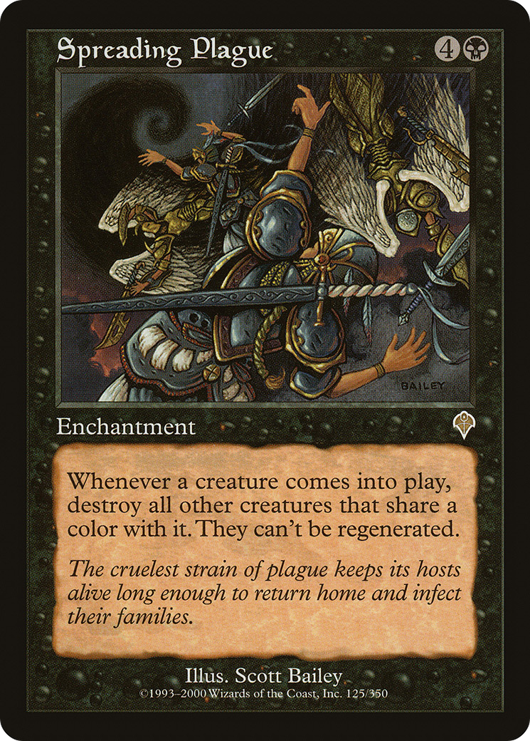 Spreading Plague (125) Foil - Invasion