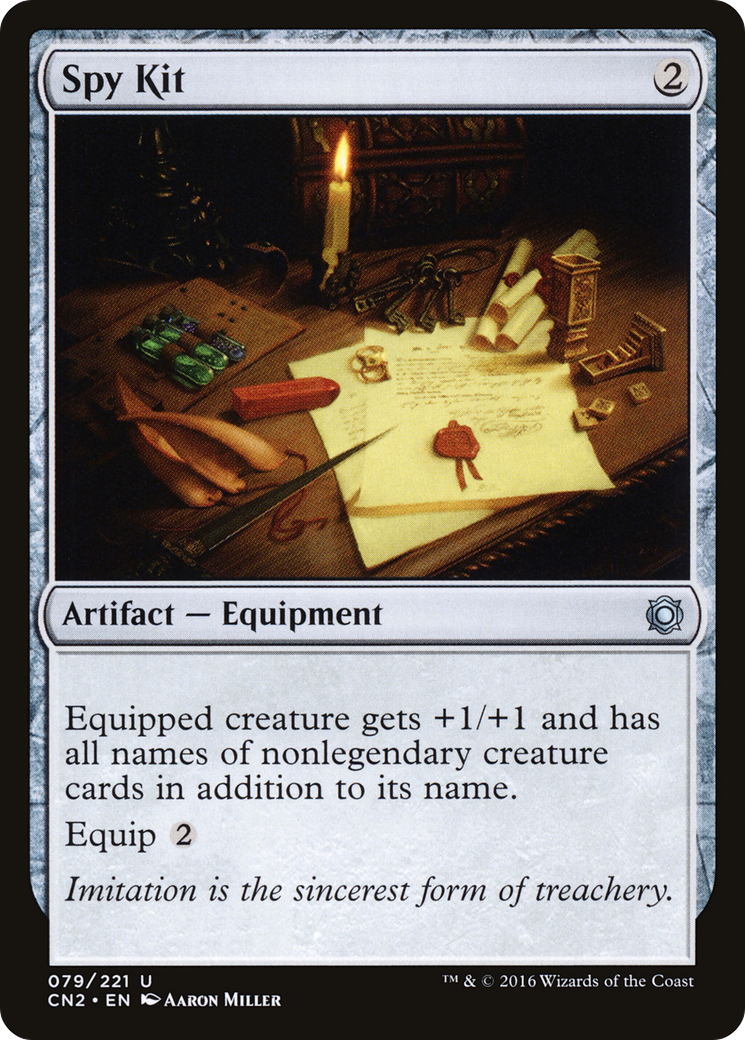Spy Kit (079) Foil - Conspiracy: Take the Crown