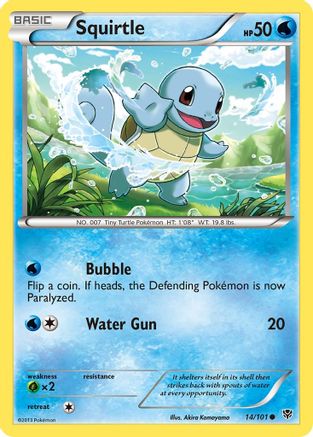 Squirtle (14) - Plasma Blast