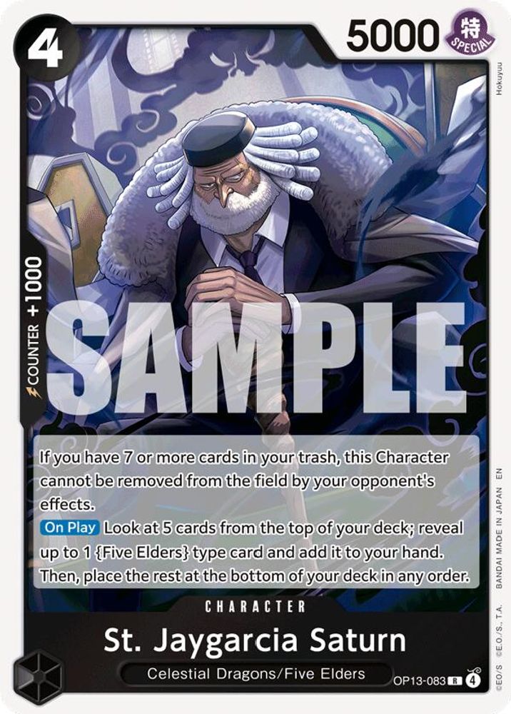 St. Jaygarcia Saturn (OP13-083) Foil