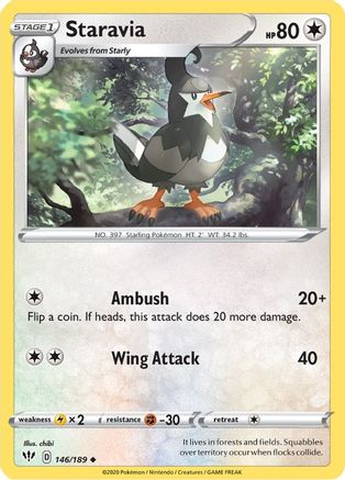 Staravia (146) - Darkness Ablaze