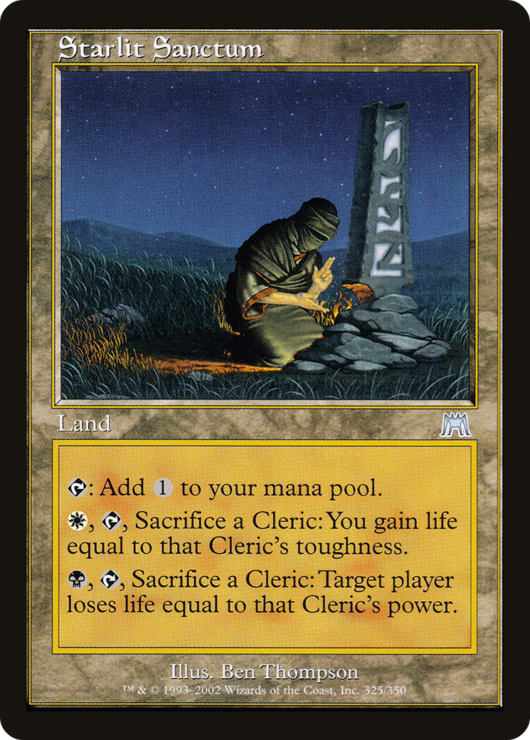 Starlit Sanctum (325) Foil - Onslaught