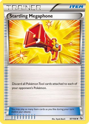 Startling Megaphone (97) Reverse Holofoil - Flashfire