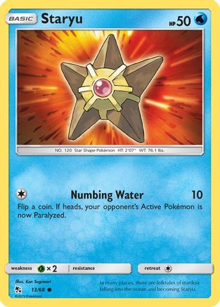 Staryu (13) - Hidden Fates