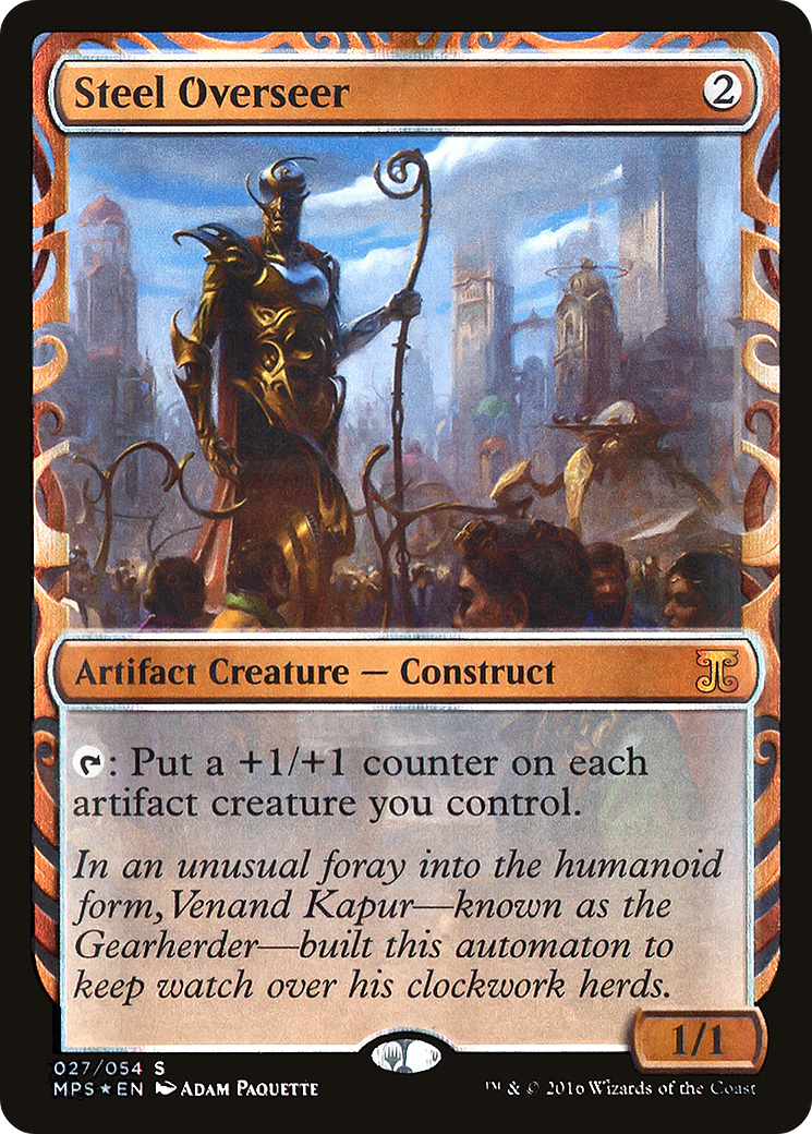 Steel Overseer (027) Foil - Kaladesh Inventions