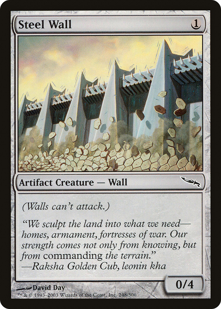 Steel Wall (248) Foil - Mirrodin