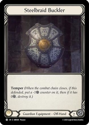 Steelbraid Buckler (SBR004) - Silver Age