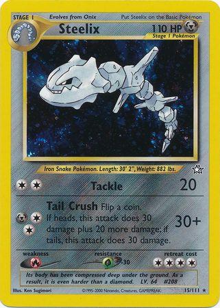 Steelix (15) (Unlimited) Holofoil - Neo Genesis